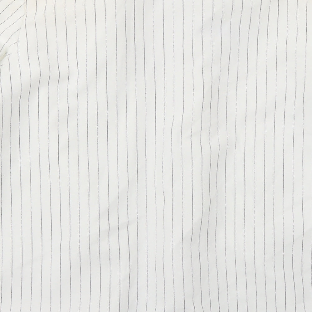 Maia Hemera Womens White   Jacket Blazer Size S  - shoulder pads