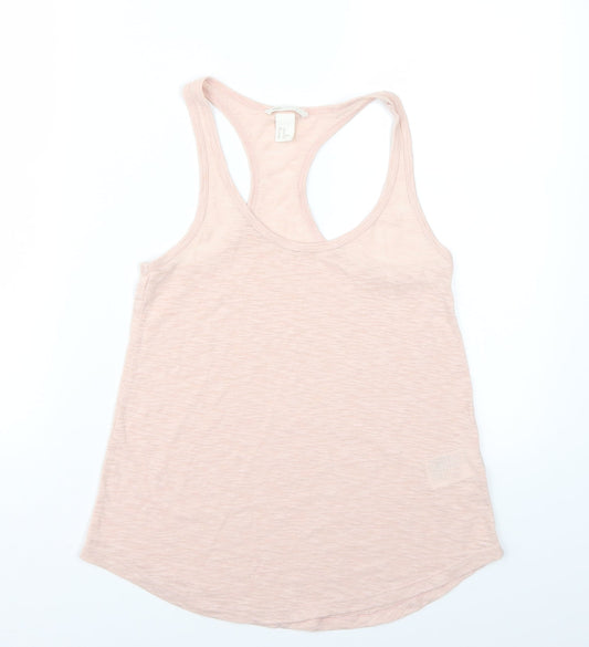 H&M Womens Pink   Basic T-Shirt Size XS