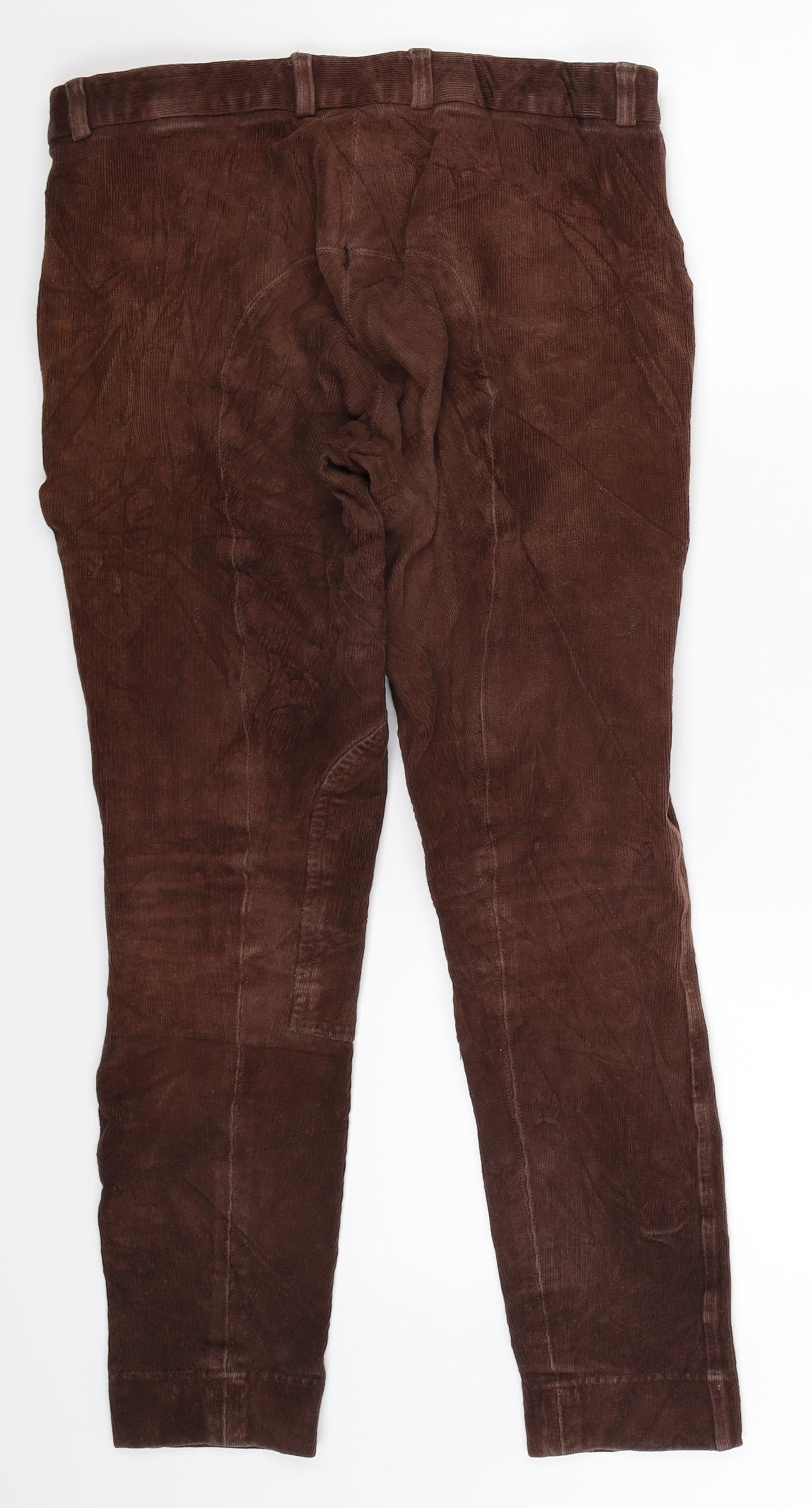 Gallop Womens Brown  Corduroy Trousers  Size 32 in L25 in