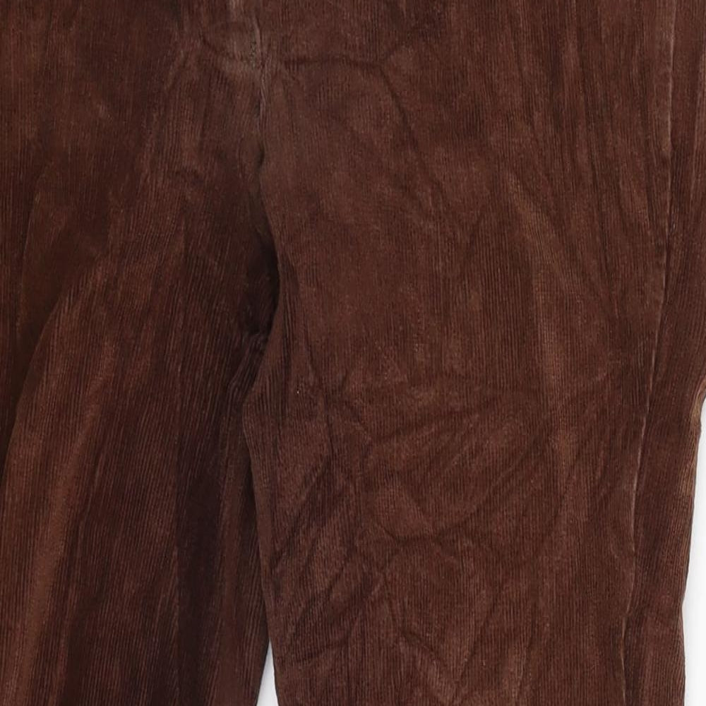 Gallop Womens Brown  Corduroy Trousers  Size 32 in L25 in