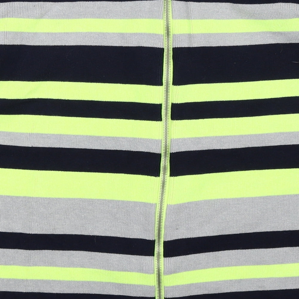 Anthology Womens Multicoloured Striped Knit Pullover Jumper Size 14