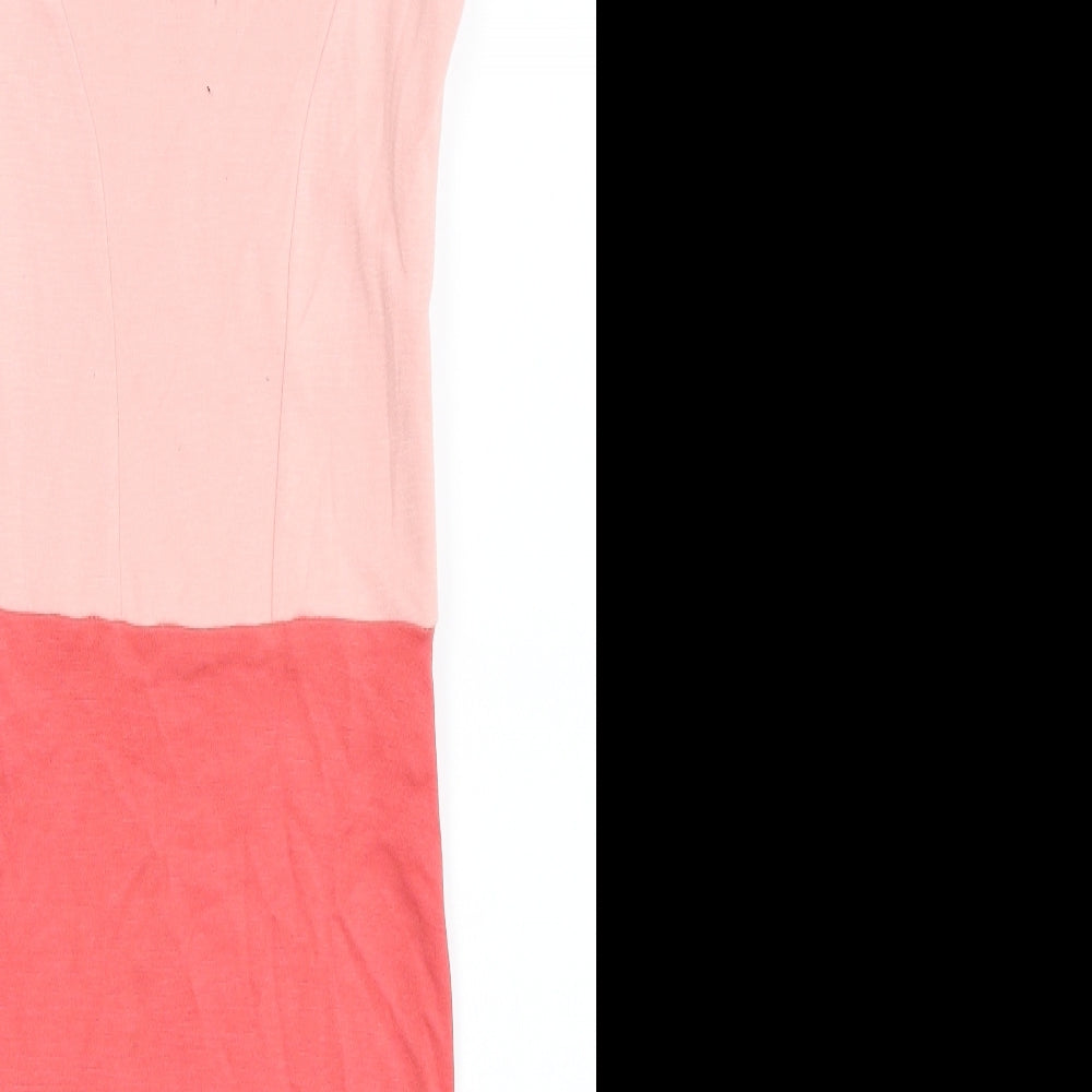 River Island Womens Pink   Bodycon  Size 10