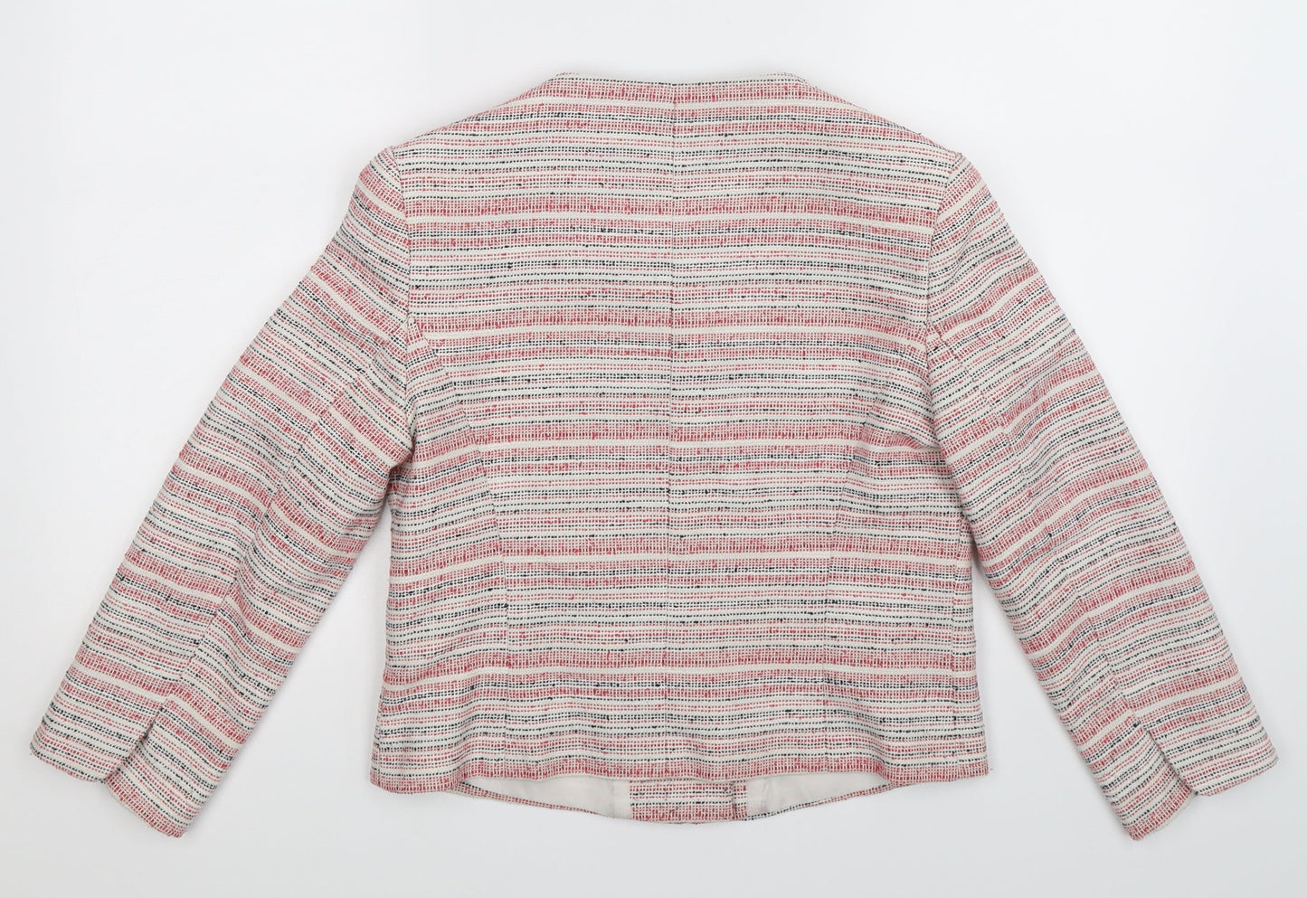 Carmel Womens Multicoloured Striped  Jacket Blazer Size 10