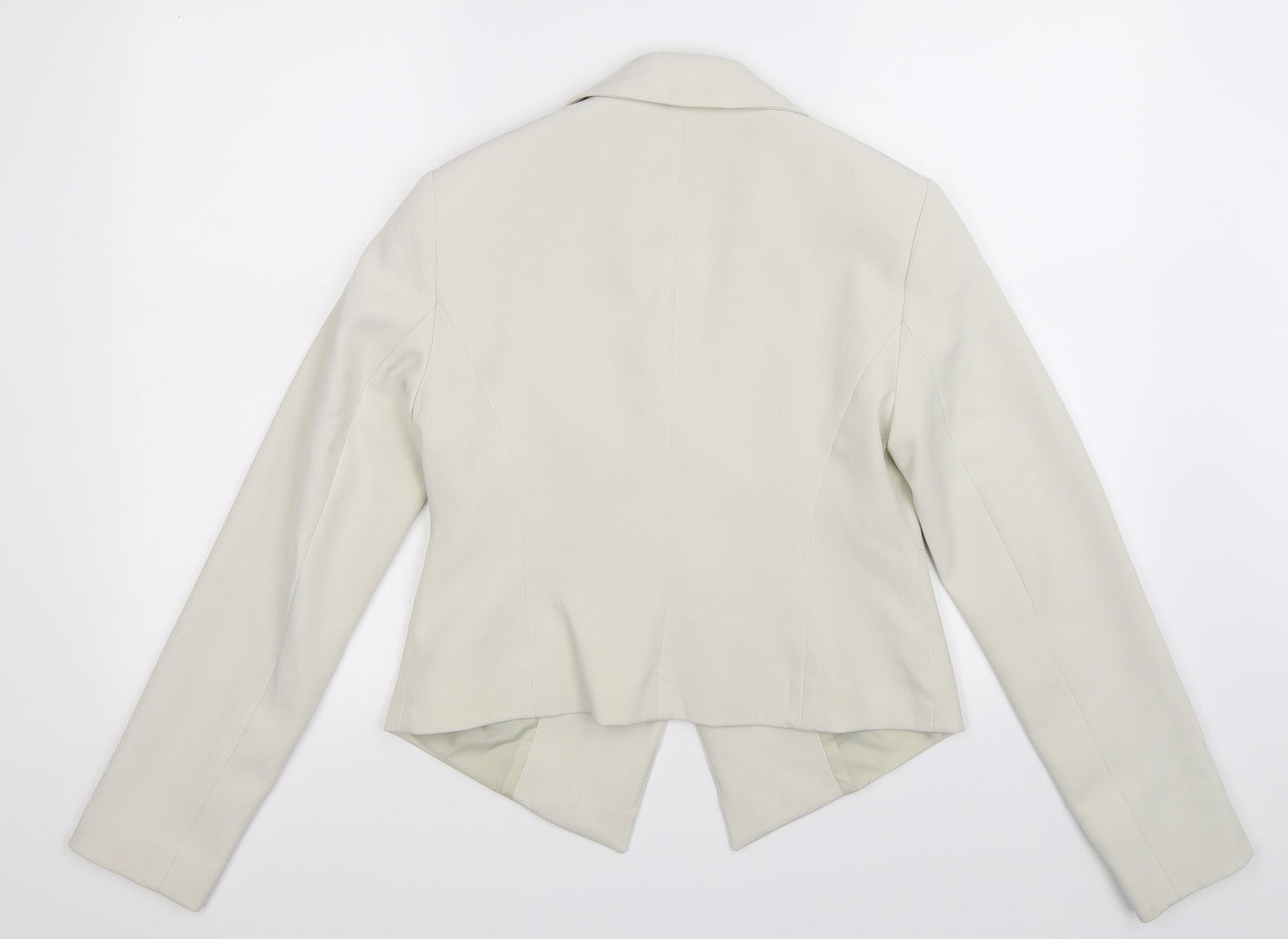 Preworn Womens Grey   Jacket Blazer Size 10