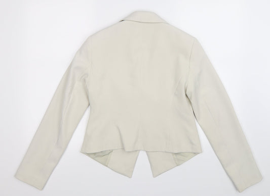 Preworn Womens Grey   Jacket Blazer Size 10