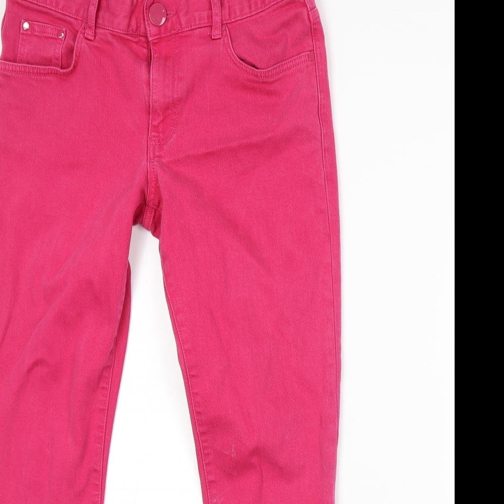 H&M Womens Pink   Skinny Jeans Size 10 L24 in