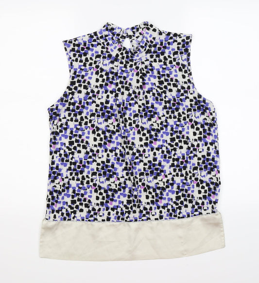 NEXT Womens Purple Colourblock  Tunic Tank Size 12