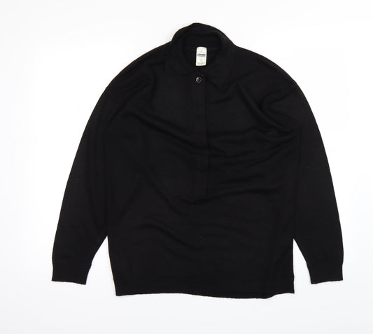 Littlewoods Womens Black   Basic Polo Size 12