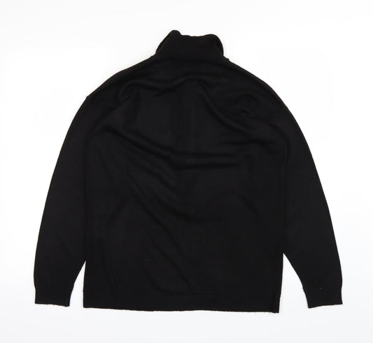 Littlewoods Womens Black   Basic Polo Size 12