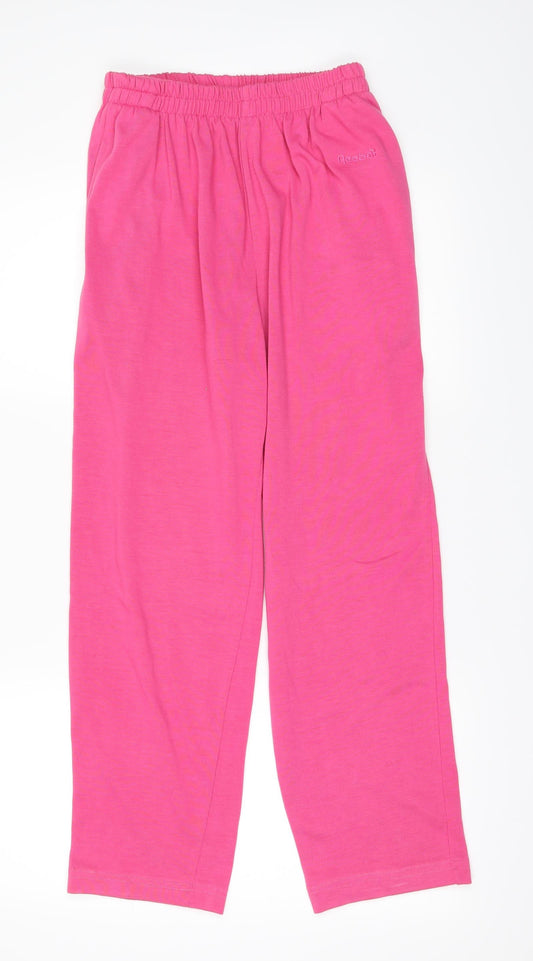 Reebok Womens Pink   Sweatpants Trousers Size S L24 in