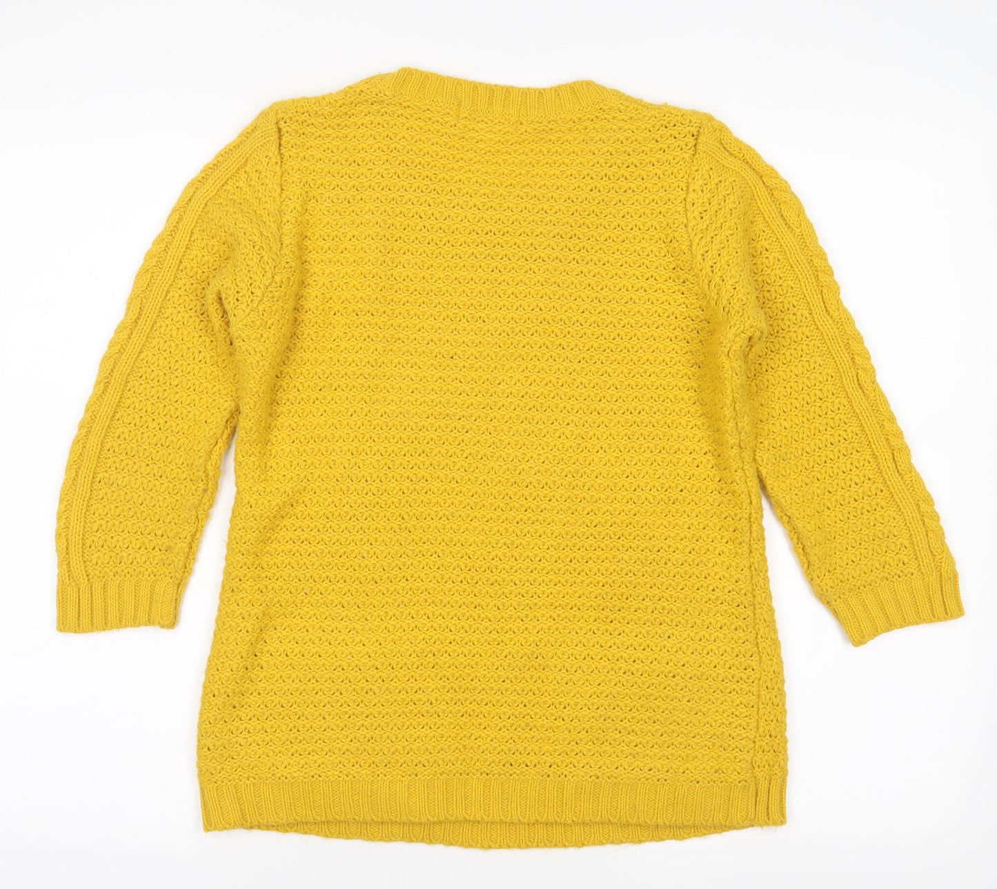 NEXT Womens Yellow   Pullover Jumper Size 10