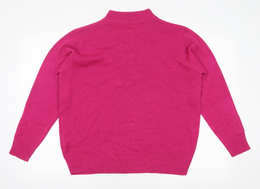 Damart Womens Pink   Pullover Jumper Size L