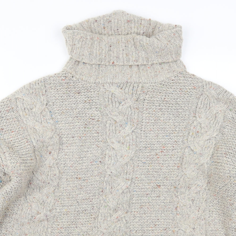 Anthology Womens Grey   Henley Jumper Size 16