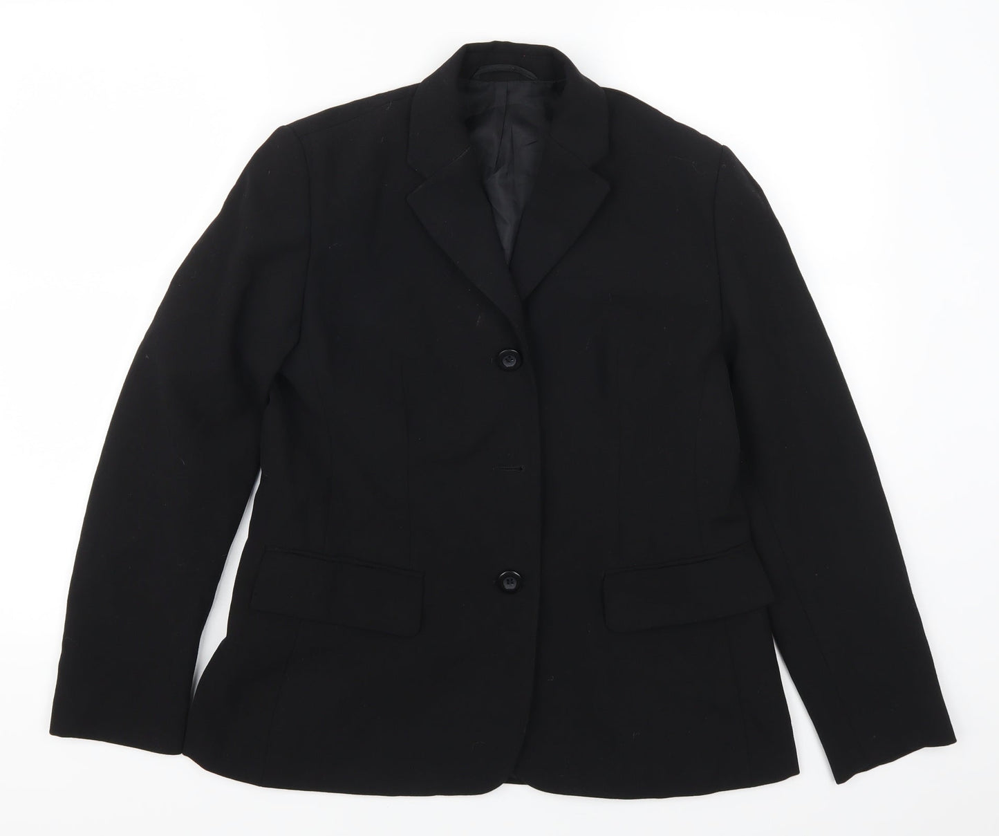 Preworn Womens Black   Jacket Suit Jacket Size 10