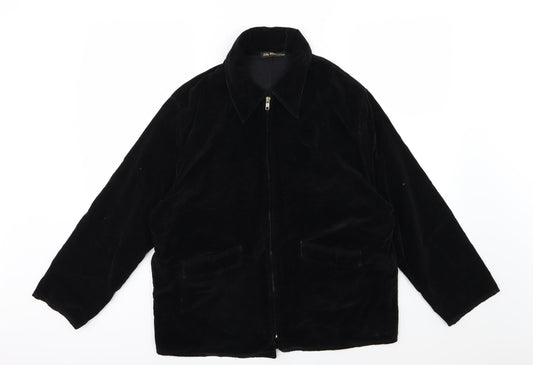 Lilley Whittingham Womens Black  Velour Jacket  One Size