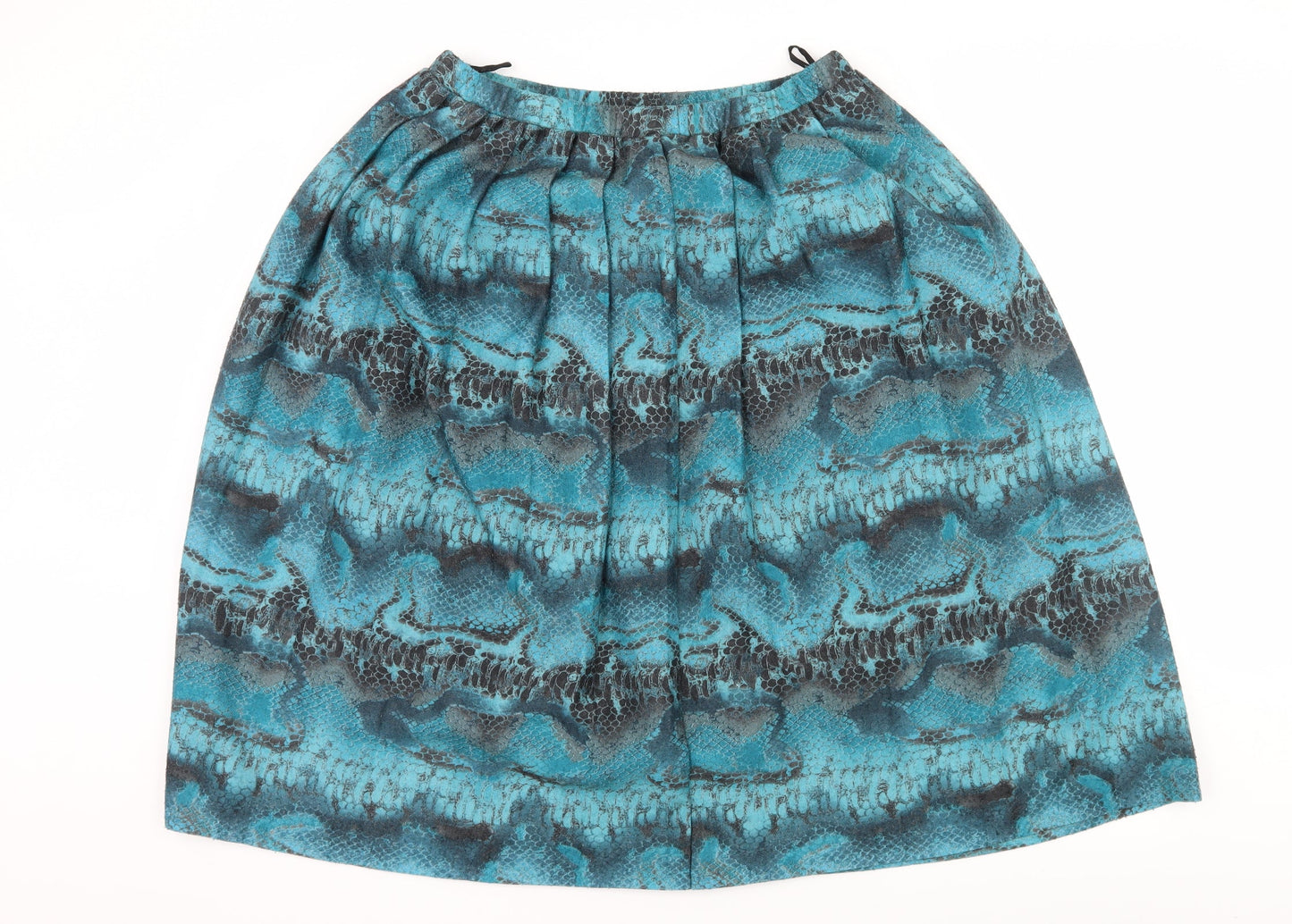 Rothmar Womens Blue   Flare Skirt Size 36 in  - Abstract Design