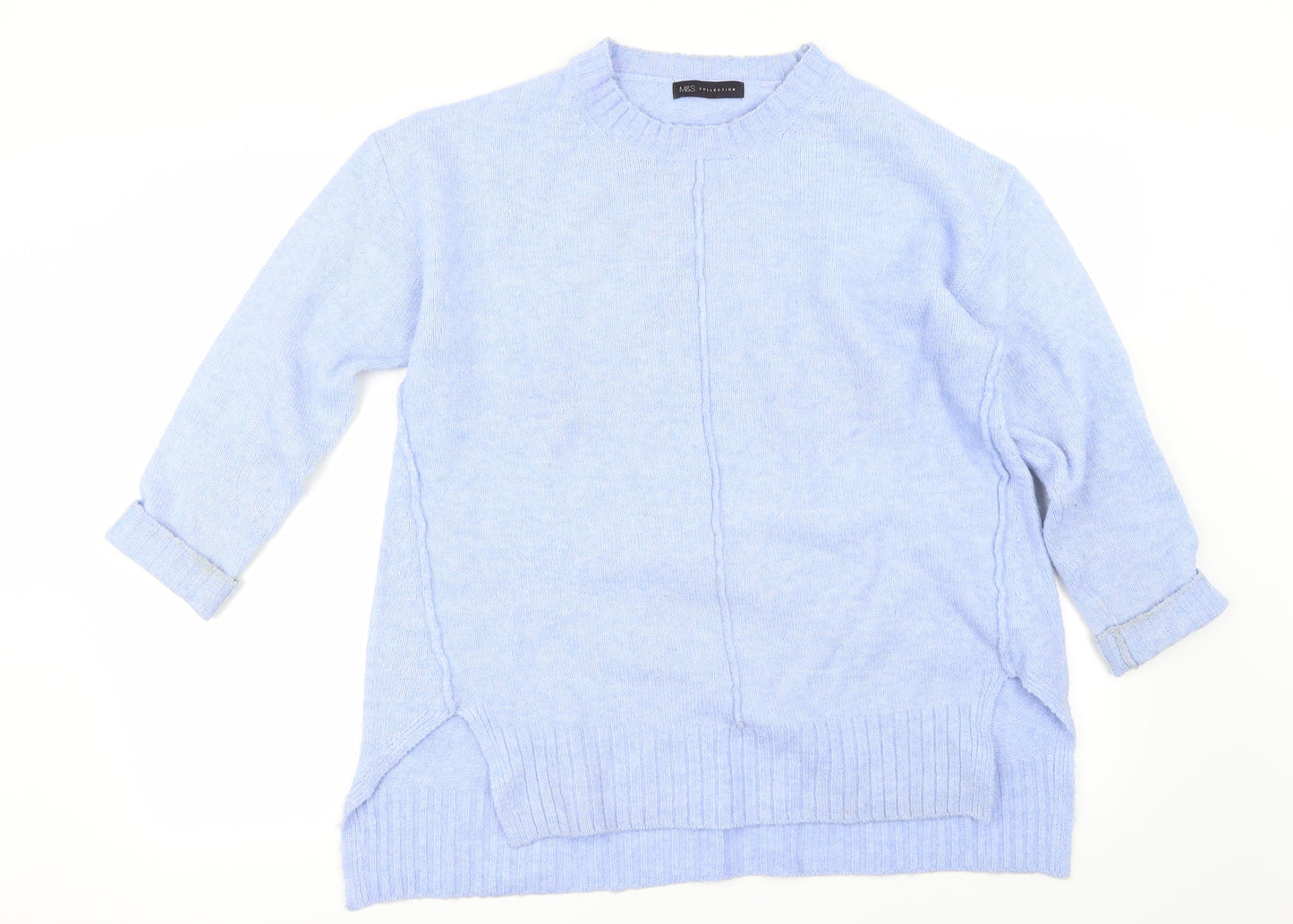 Marks and Spencer Womens Blue   Pullover Jumper Size 10