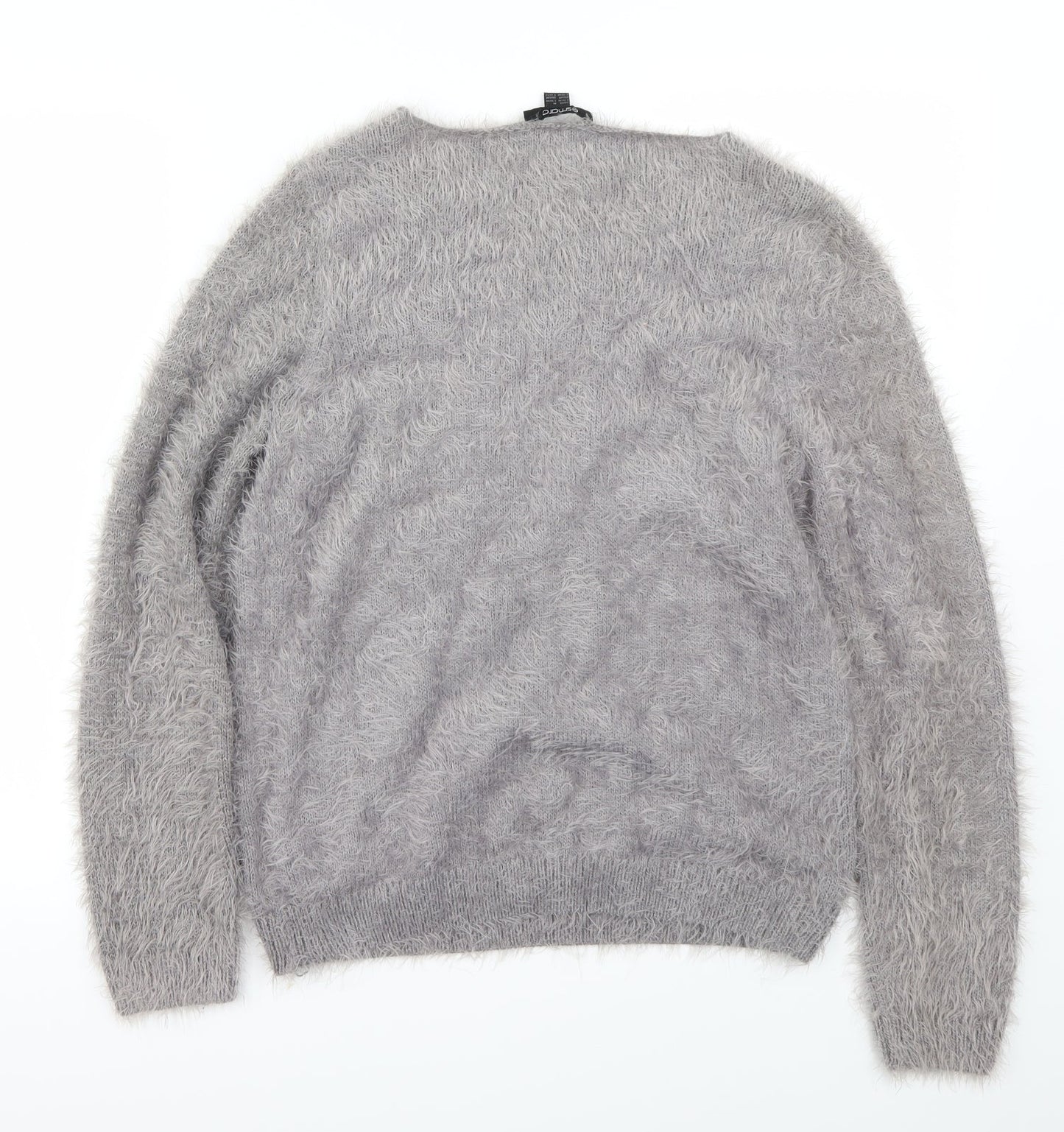 ESMARA Womens Grey   Pullover Jumper Size S