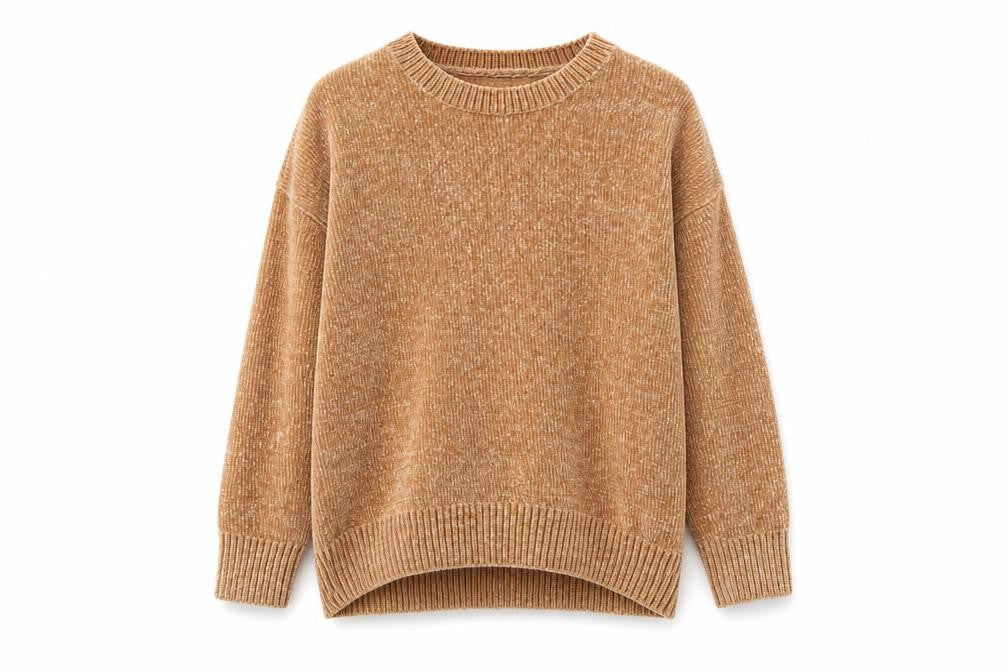 Front view of New Look women’s blue jumper, size M