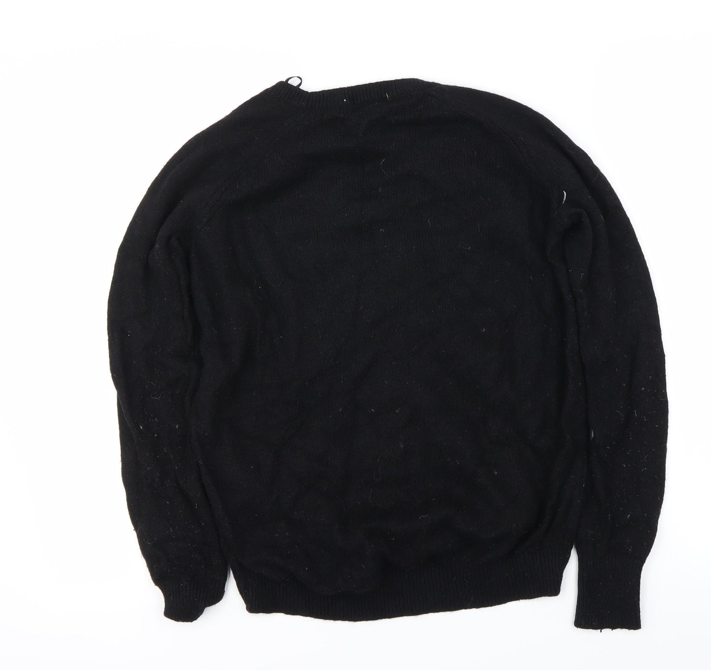 H&M Womens Black   Pullover Jumper Size S