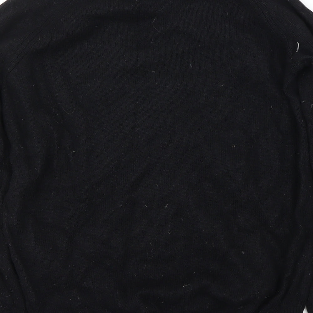 H&M Womens Black   Pullover Jumper Size S