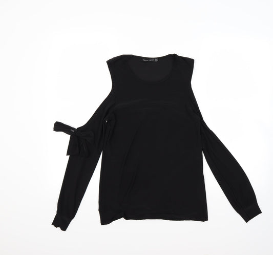 Look of the day Womens Black   Basic Polo Size 8