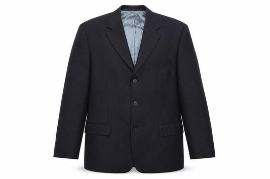 Marks and Spencer Mens Blue Striped  Jacket Blazer Size 40