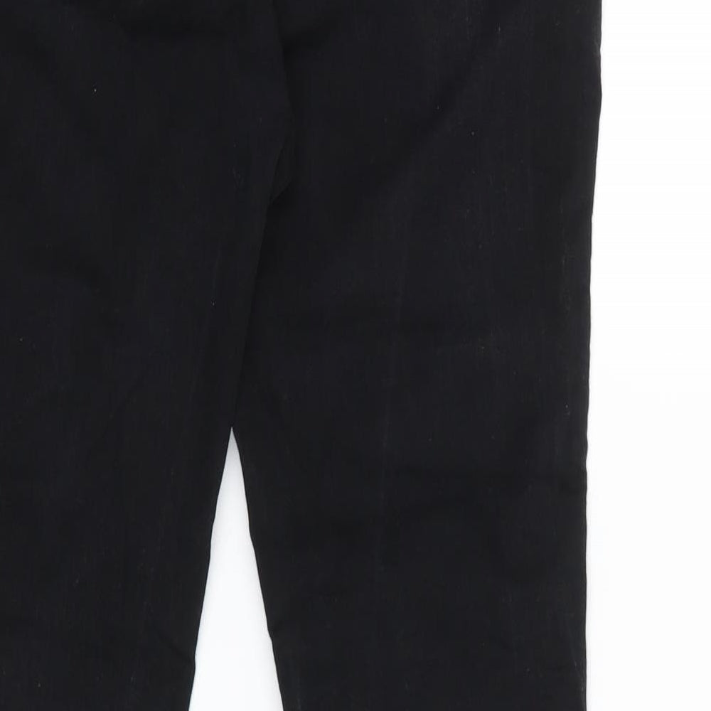 NEXT Womens Black  Denim Skinny Jeans Size 10 L28 in