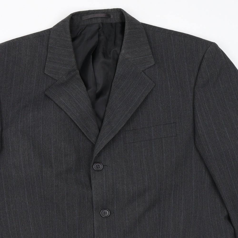 Armando Mens Grey   Jacket Blazer Size 40