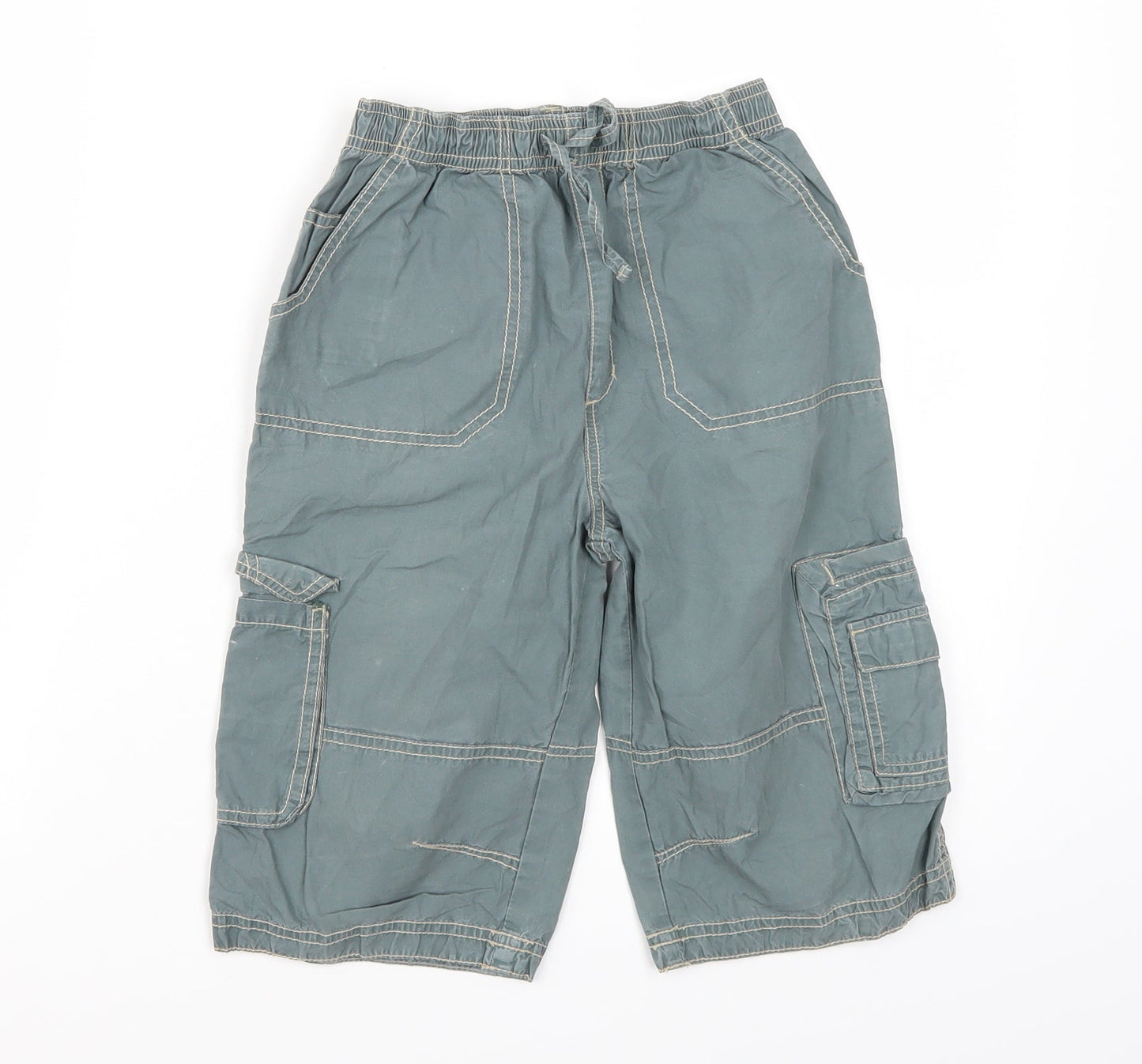 Adams Boys Green   Bermuda Shorts Size 9 Years