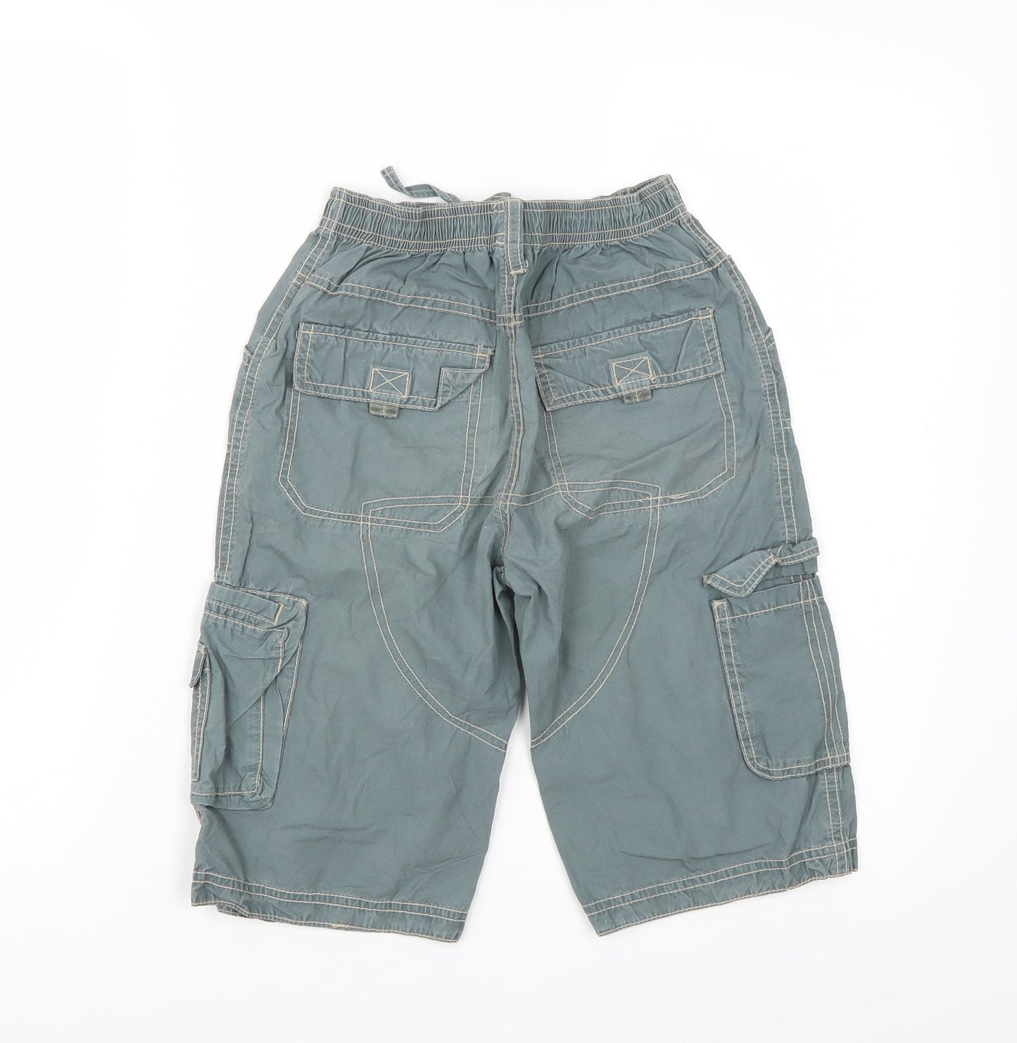 Adams Boys Green   Bermuda Shorts Size 9 Years
