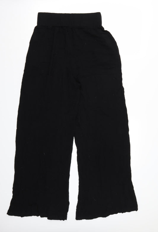 Misspap Womens Black   Trousers  Size 8 L31 in