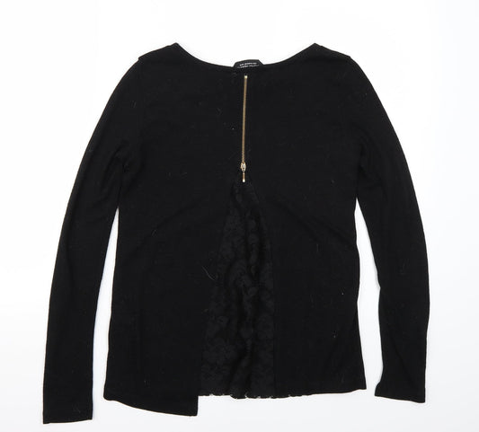 Dorothy Perkins Womens Black   Basic T-Shirt Size 10