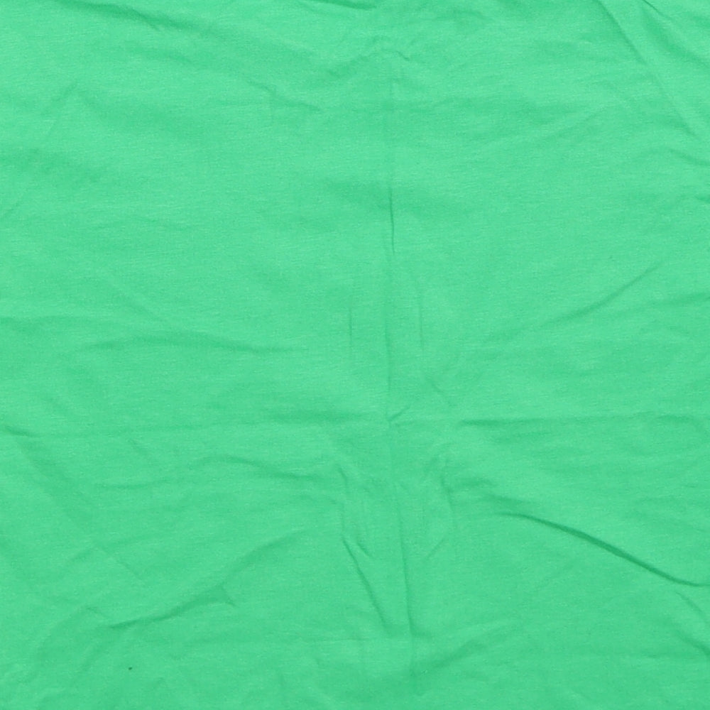 Slazenger Boys Green   Basic T-Shirt Size 5-6 Years