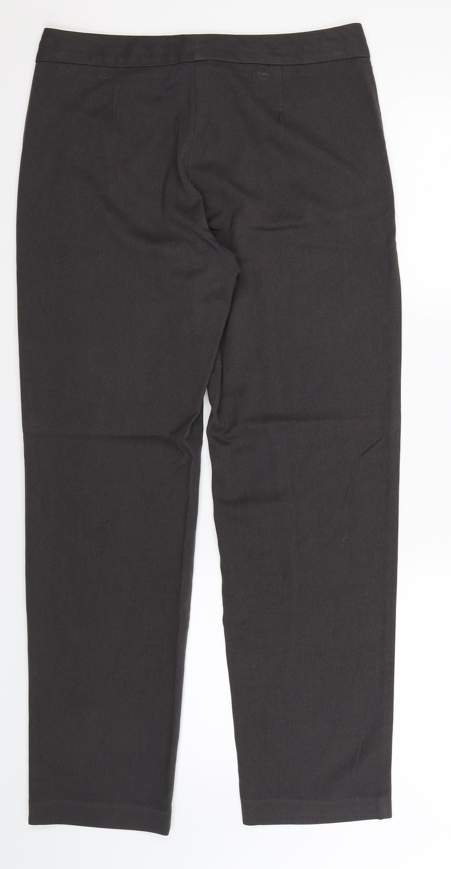 Marks and Spencer Womens Grey   Dress Pants Trousers Size 10 L29 in