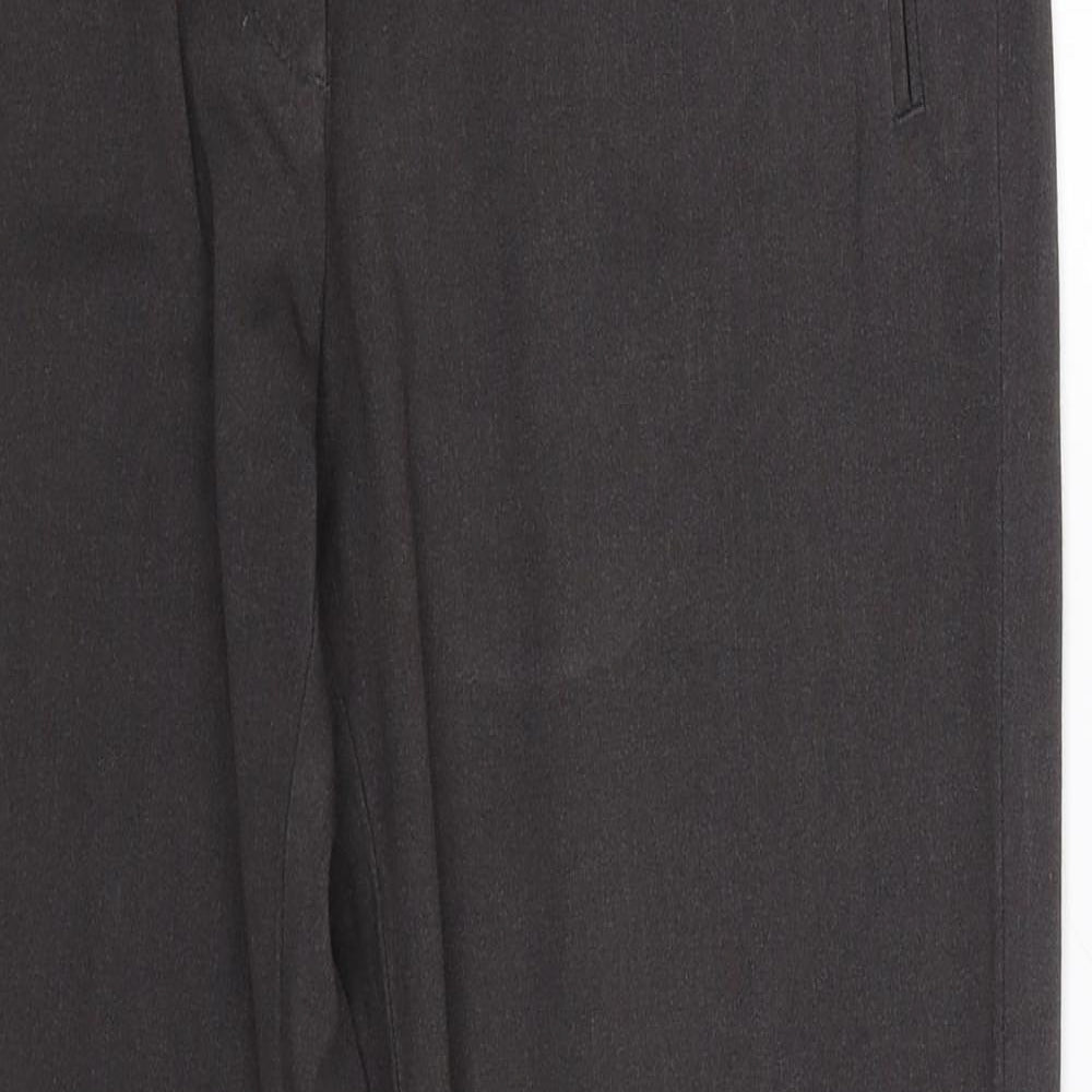 Marks and Spencer Womens Grey   Dress Pants Trousers Size 10 L29 in