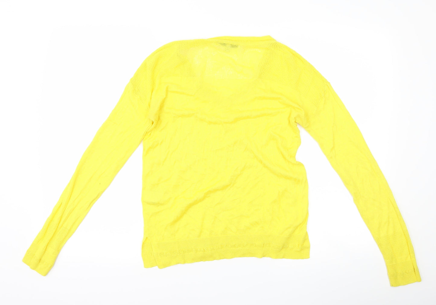 NEXT Womens Yellow   Pullover Jumper Size 10