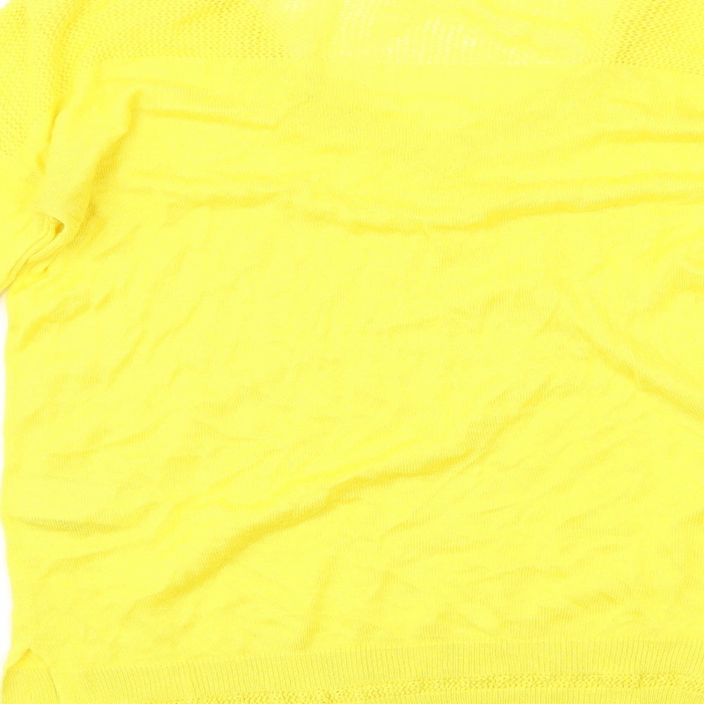NEXT Womens Yellow   Pullover Jumper Size 10