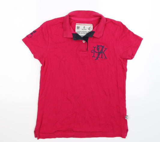 Kukri Womens Pink   Basic T-Shirt Size 10