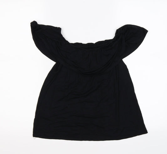 New Look Womens Black   Tunic T-Shirt Size 10