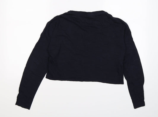 Topshop Womens Blue   Basic T-Shirt Size 12