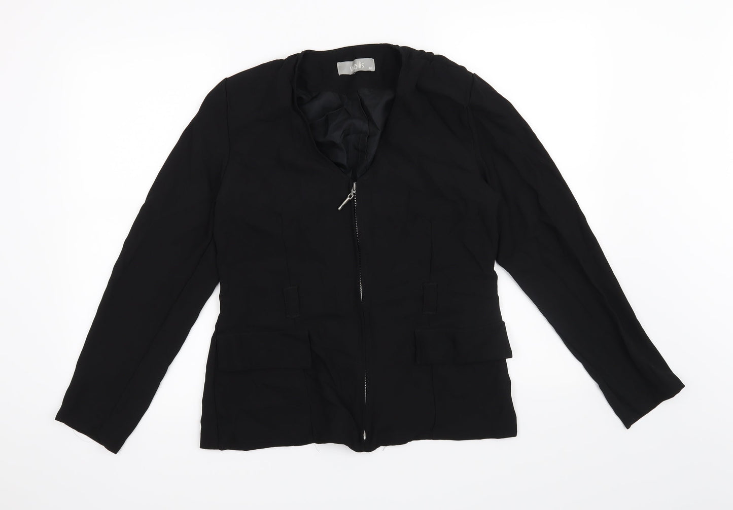 Wallis Womens Black   Jacket Blazer Size 10