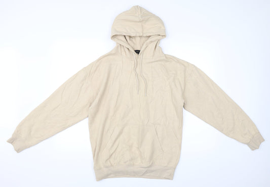 I SAW IT FIRST Womens Beige  Rayon Pullover Hoodie Size S