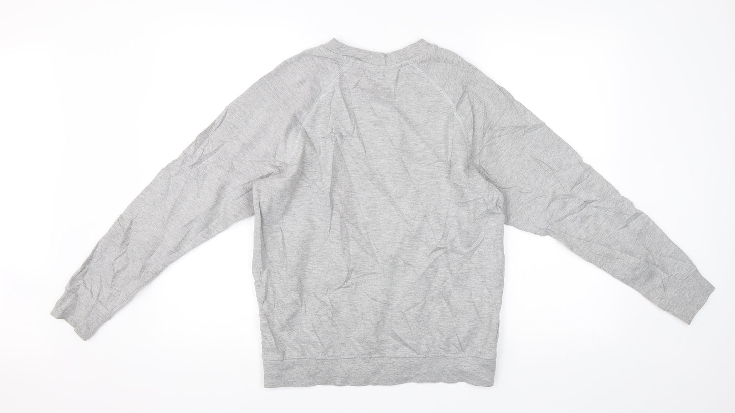 Oodji Mens Grey   Pullover Sweatshirt Size S