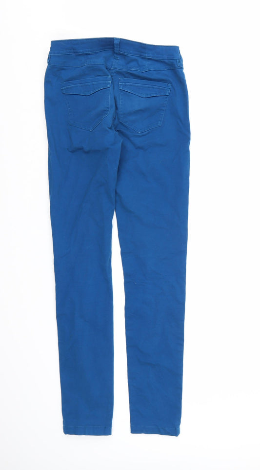 River Island Womens Blue  Denim Skinny Jeans Size 6 L30 in