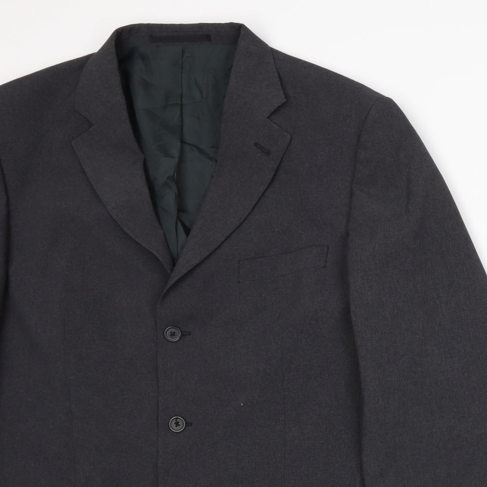 George Mens Grey   Jacket Suit Jacket Size L