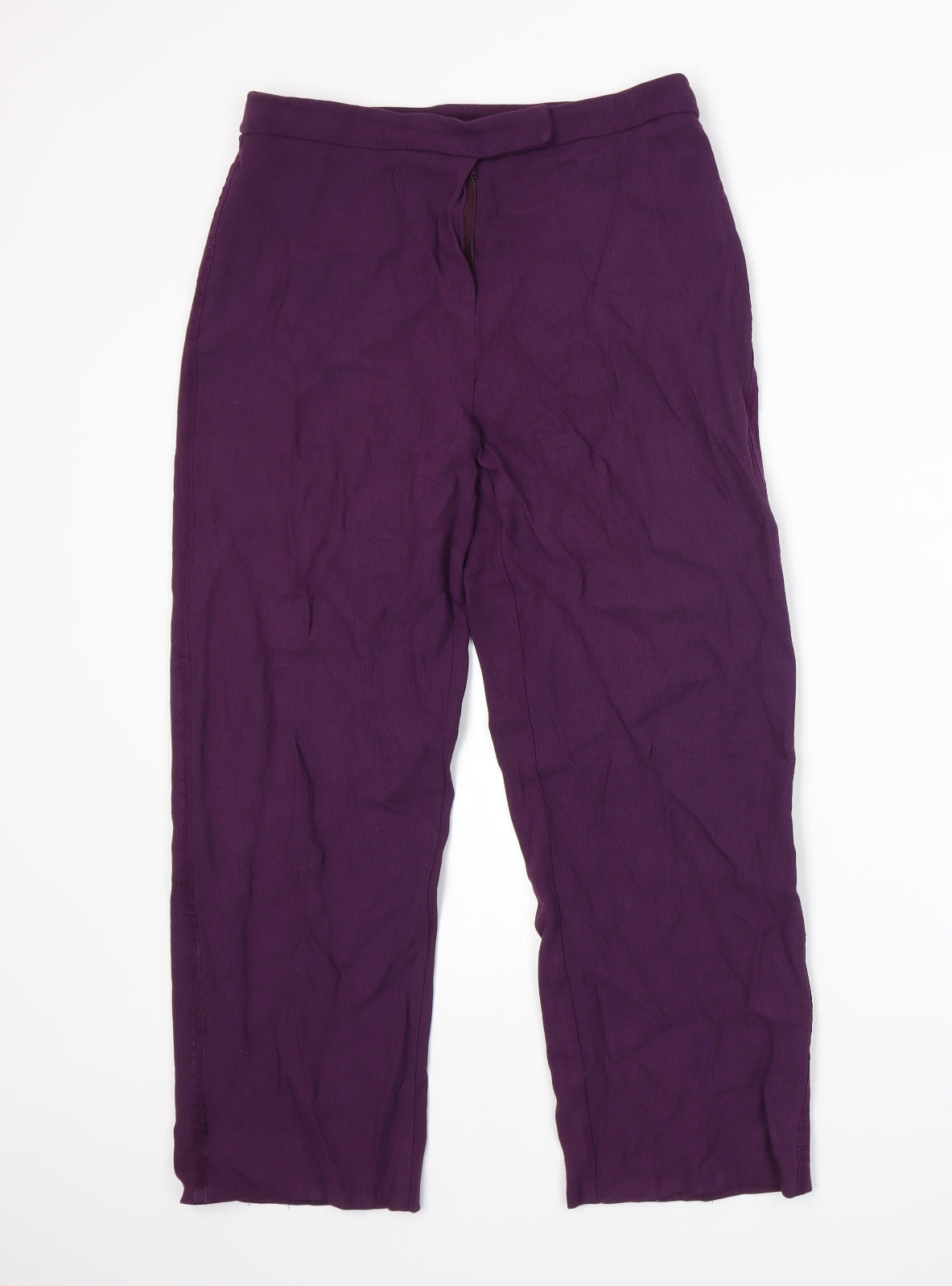 Wallis Womens Purple   Trousers  Size 12 L24 in
