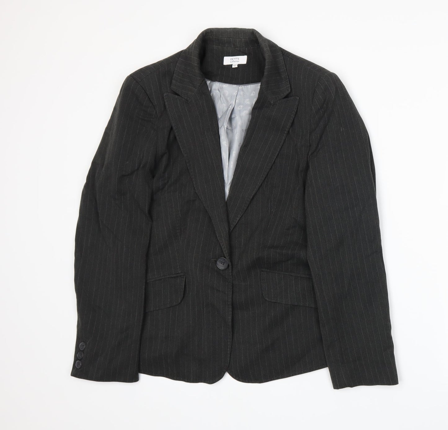 Debenhams Womens Grey   Jacket Suit Jacket Size 12