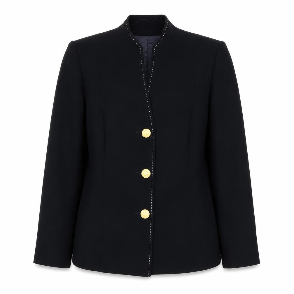 Front view of Roman women’s blue jacket suit jacket, size UK 16