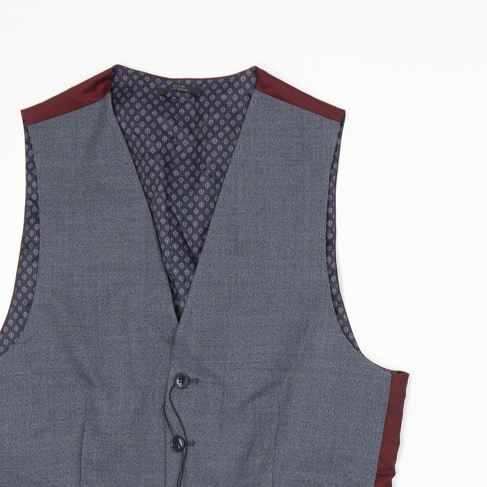Marks and Spencer Mens Blue   Jacket Suit Jacket Size S